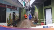 Banjir Jakarta Meluas, 148 RT dan 20 Jalan Terendam Akibat Hujan Semalaman