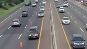 Contraflow di Tol Jakarta-Cikampek Dihentikan, Arus Lalu Lintas Kembali Normal