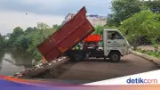 DLH DKI Tegaskan Tak Ada Pembuangan Sampah ke Kali Pesanggrahan dari TPU Tanah Kusir
