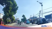 Hari Pertama Libur Lebaran, Lalu Lintas Jalan Raya Ciputat ke Jakarta Lancar
