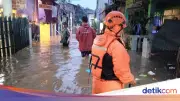 Hujan Deras Semalaman, 48 RT dan 16 Jalan di Jakarta Terendam Banjir