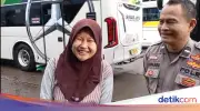 Ibu Hamil 6 Bulan Kehabisan Ongkos Pulang, Polisi Bogor Beri Bantuan Tiket