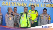 Kakorlantas Tinjau Rest Area Tol Cikampek, Pastikan Operasi Ketupat 2026 Lancar