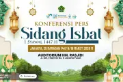 Kemenag Gelar Sidang Isbat Tentukan 1 Syawal 1447 H di Jakarta Pusat