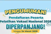 Kemnaker Hapus Batasan Tahun Kelulusan untuk Pendaftaran Pelatihan Vokasi Nasional 2026
