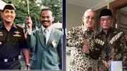 Kisah Foto Lawas Muhadjir Effendy Payungi Panglima ABRI Try Sutrisno