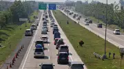 Korlantas Berlakukan One Way Sepenggal di Tol Transjawa Sore Ini, KM 70-263