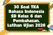 Latihan Soal TKA Bahasa Indonesia SD Kelas 6 dan Pembahasannya untuk Persiapan Ujian 2026