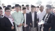 Momen Kebersamaan: JK, Anies, dan Didit Prabowo Salat Idul Fitri Bersama di Al Azhar