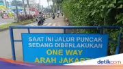 One Way Jakarta Berlaku di Jalur Puncak Bogor Siang Ini, Kendaraan Dialihkan