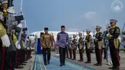 PM Malaysia Anwar Ibrahim Tiba di Jakarta, Bahas Konflik Asia Barat dengan Prabowo