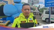 Polres Bogor Terapkan Sistem One Way di Jalan Raya Puncak Siang Ini