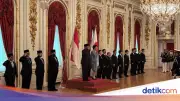 Prabowo Disambut Upacara Kenegaraan di Istana Akasaka Saat Bertemu PM Jepang