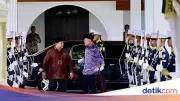 Prabowo Sambut PM Anwar Ibrahim di Istana Merdeka untuk Silaturahmi Lebaran 2026