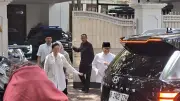 Pramono Anung dan Rano Karno Silaturahmi ke Megawati di Hari Pertama Idulfitri
