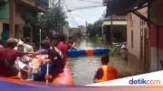 Tanggul Jebol Picu Banjir 5,5 Meter di Perumahan Periuk Tangerang