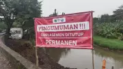 Tempat Sampah Sementara di Bantaran Kali TPU Tanah Kusir Ditutup Permanen Usai Viral