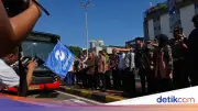 Transjabodetabek Rute Blok M-Bandara Soetta Resmi Diluncurkan dengan 23 Titik Pemberhentian