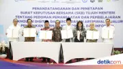 Tujuh Menteri Teken SKB Pedoman Pemanfaatan AI di Dunia Pendidikan Indonesia