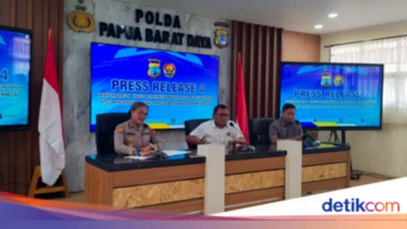 10 Anggota KKB Ditetapkan Tersangka Pembunuhan Dua Tenaga Kesehatan di Tambrauw