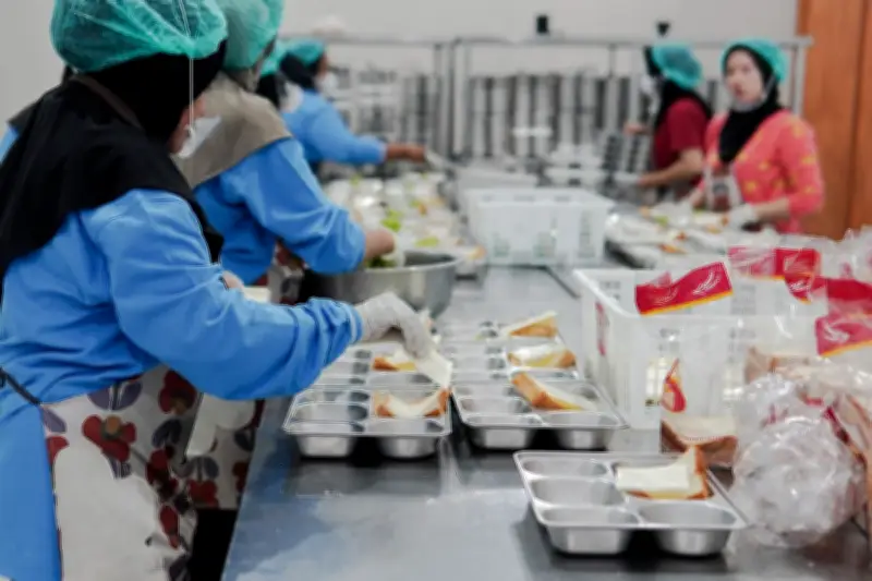 1.720 Dapur Gizi Nasional Ditutup Sementara karena Sanitasi