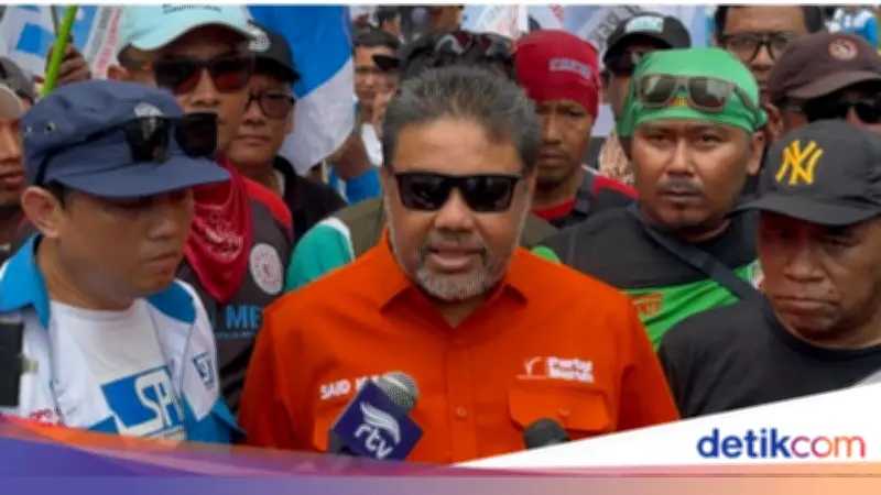 200 Ribu Massa Buruh Ramaikan May Day 2026 di Monas Hari Ini