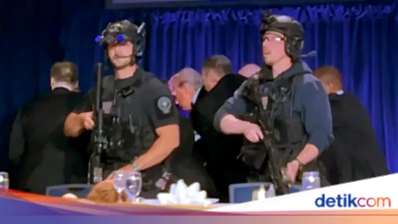 9 Fakta Geger Penembakan di AS yang Sebabkan Trump Dievakuasi