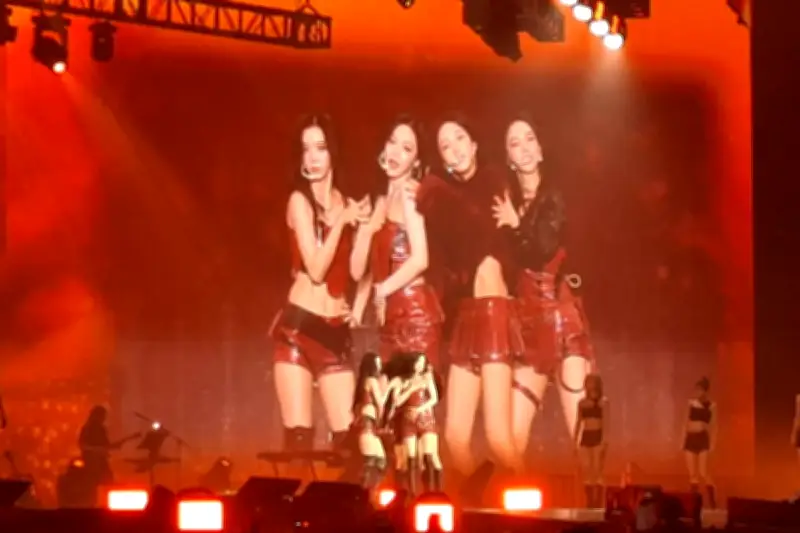 Aespa Gelar Konser 'SYNK: aeXIS LINE' di ICE BSD, Tangerang