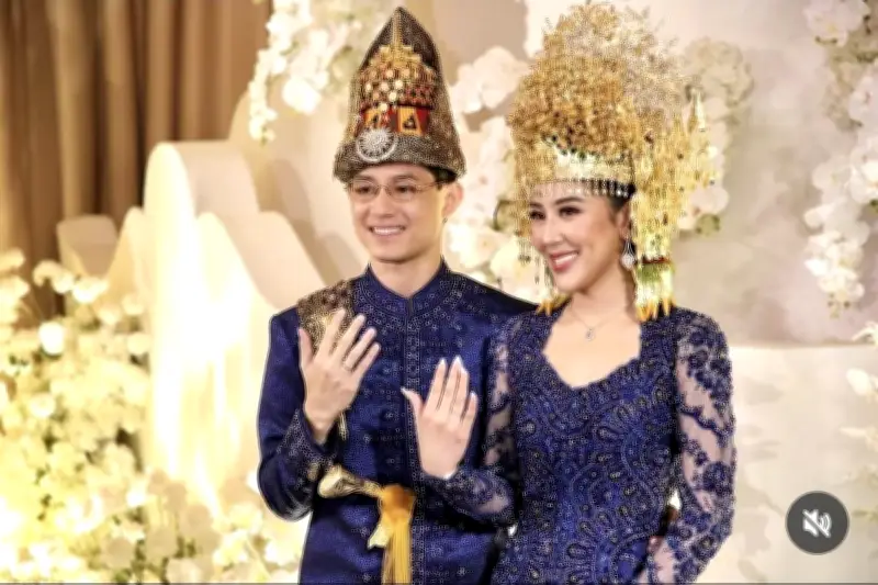 AHY Jadi Saksi Pernikahan Teuku Rassya dan Cleantha Islan yang Sarat Budaya Aceh