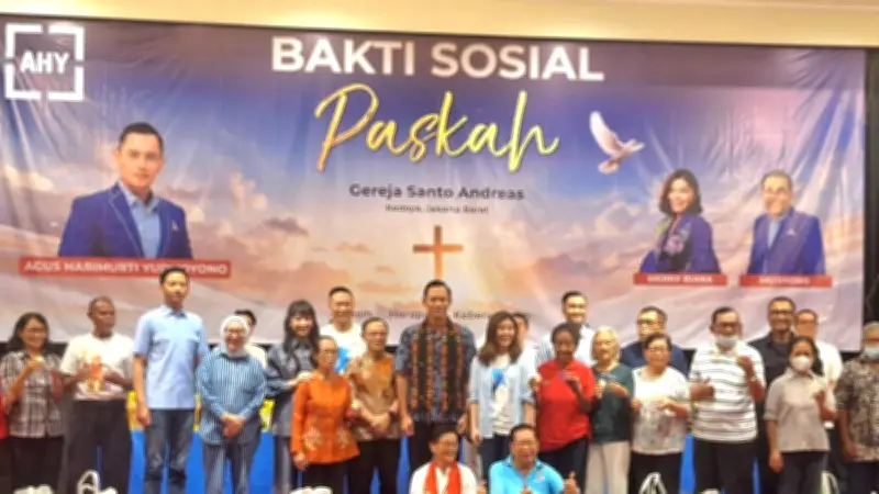 AHY Salurkan Hasil Lelang Lukisan SBY untuk Bakti Sosial dan Perkuat Kemanusiaan