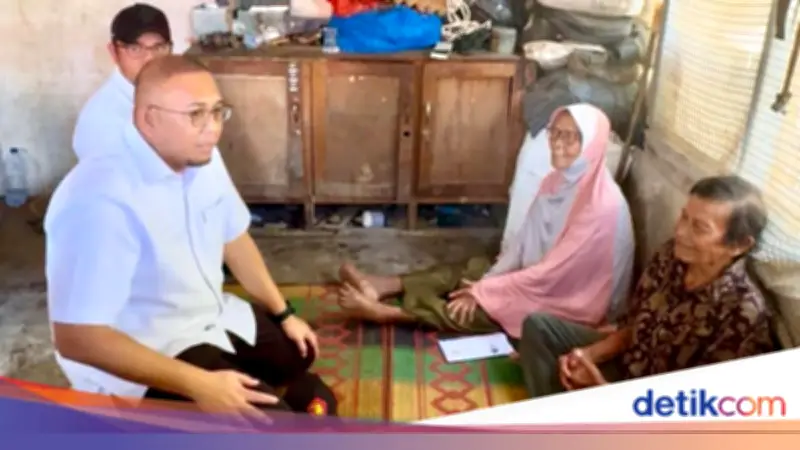 Andre Rosiade Beri Bantuan Rp 10 Juta untuk Istri Pemulung Penderita Diabetes di Padang