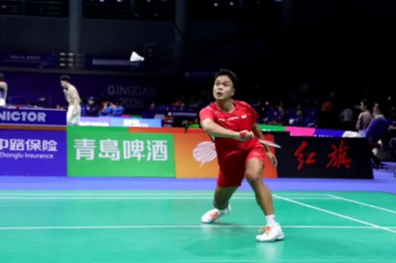 Anthony Ginting Pastikan Kemenangan Indonesia atas Aljazair di Piala Thomas 2026