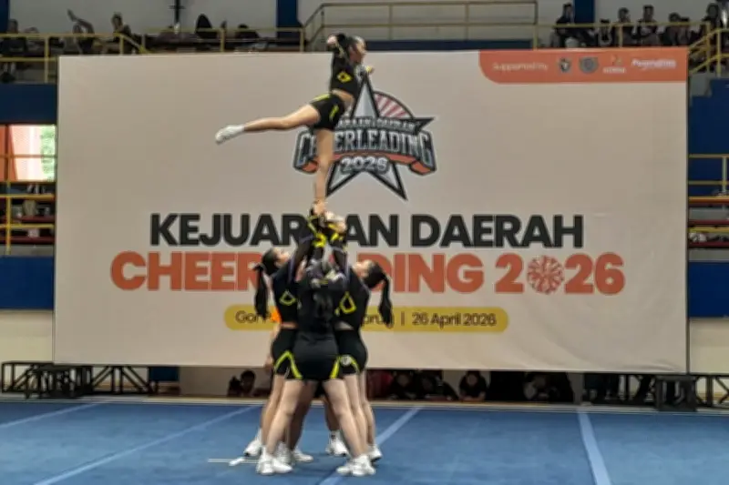 Antusiasme Sekolah Melonjak, Kejurda Cheerleading 2026 Jadi Wadah Sportivitas