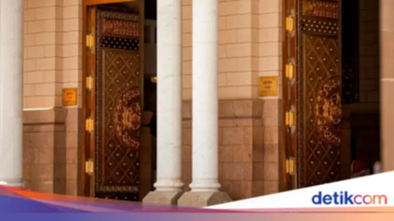 Arti Warna Pintu Masjid Nabawi dan Nomornya untuk Jemaah Haji