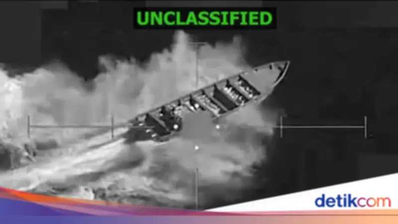 AS Serang Kapal Penyelundup Narkoba di Pasifik Timur, Dua Tewas