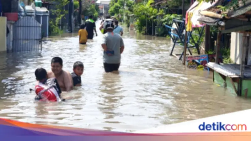 Banjir Tengah Malam Rendam 14 Desa di Sukoharjo, Warga Terpaksa Mengungsi