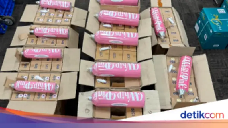 Bareskrim Bongkar Pabrik Whip-pink Ilegal Beromzet Miliaran di Jakarta