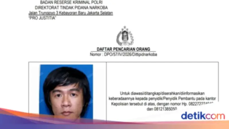 Bareskrim Buru Frendry Dona, Otak Lab Vape Etomidate di Apartemen Jaktim