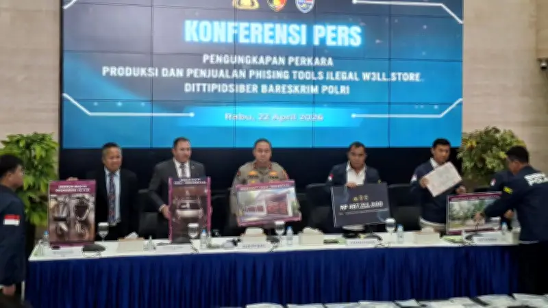 Bareskrim Ungkap Modus Operandi Jaringan Phishing Tools dengan Transaksi Kripto