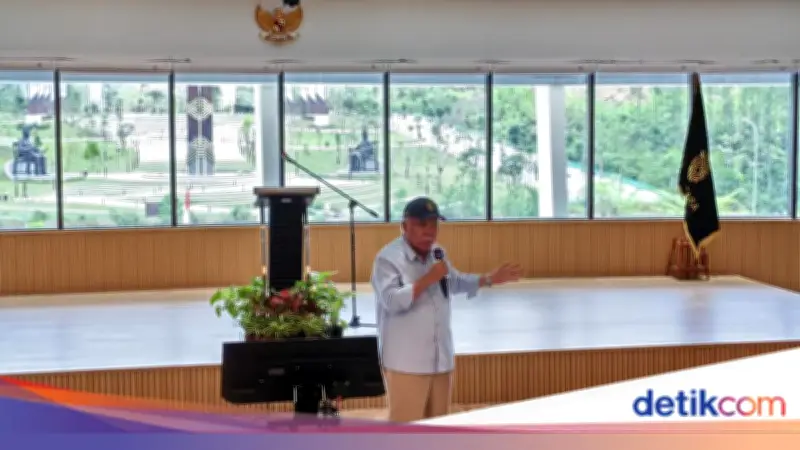 Basuki Ungkap Prabowo Usul Warna Hijau L'ombre dan Lampu untuk Gedung Legislatif IKN