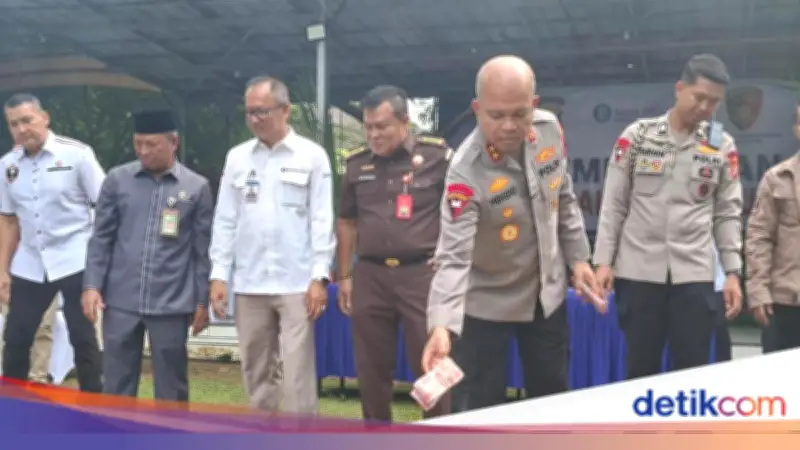 BI dan Polda Banten Musnahkan 8.527 Lembar Uang Palsu, Warga Diminta Waspada