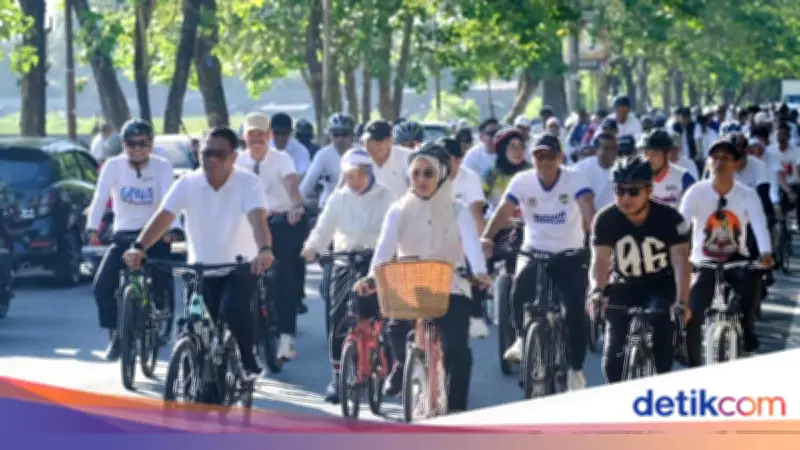 Bupati Gowa Luncurkan Gerakan Bersepeda untuk Hidup Sehat dan Hemat Energi