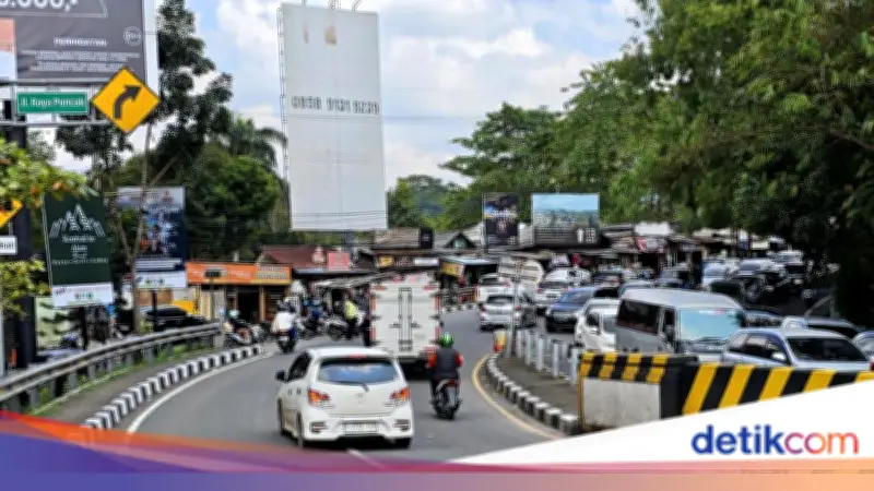 Catat! Puncak Bogor Berlaku One Way Saat May Day Besok, Ini Jadwalnya