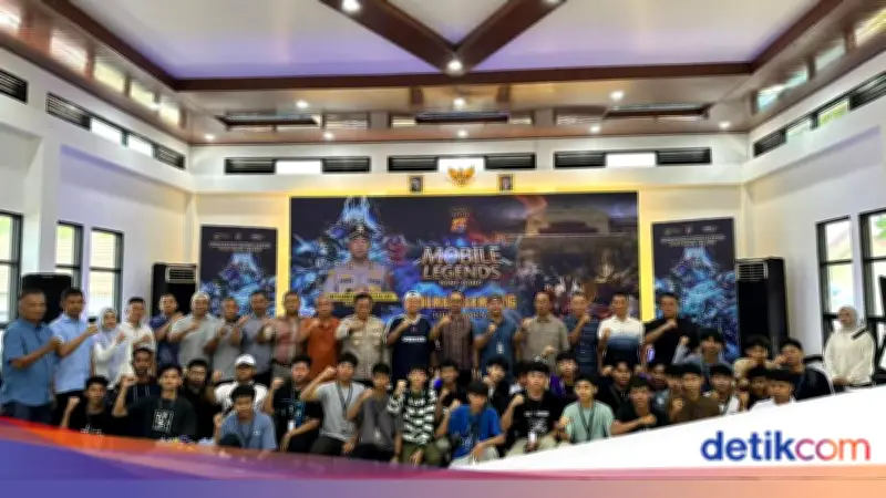 Cegah Kenakalan, Polres Serang Gelar Turnamen MLBB Pelajar