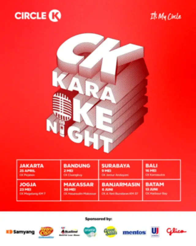 Circle K Hadirkan CK Karaoke Night dengan Hadiah Menarik