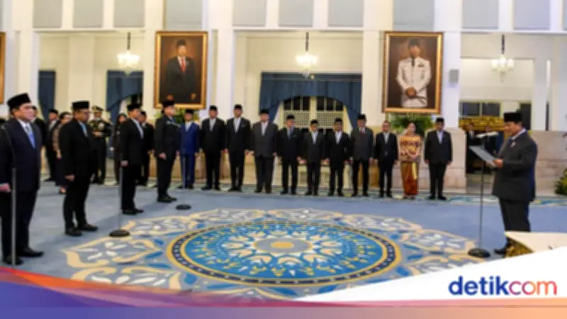 Daftar Lengkap 5 Kali Reshuffle Kabinet Prabowo-Gibran hingga April 2026