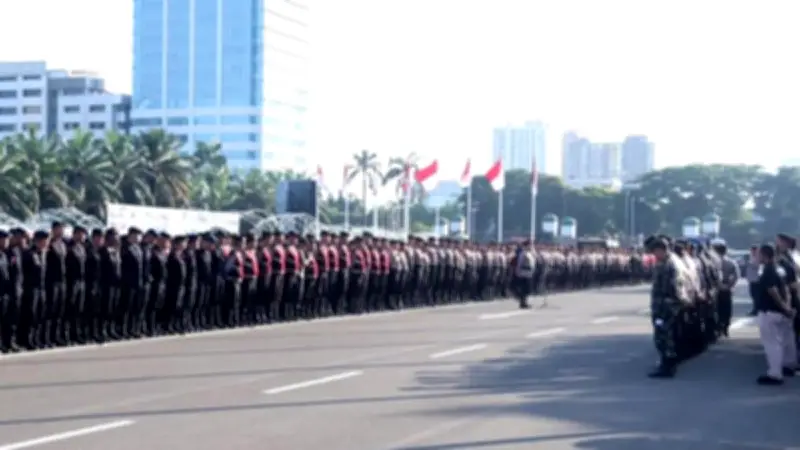 Demo Buruh Depan DPR, Polisi Siagakan 1.948 Personel Tanpa Senjata Api