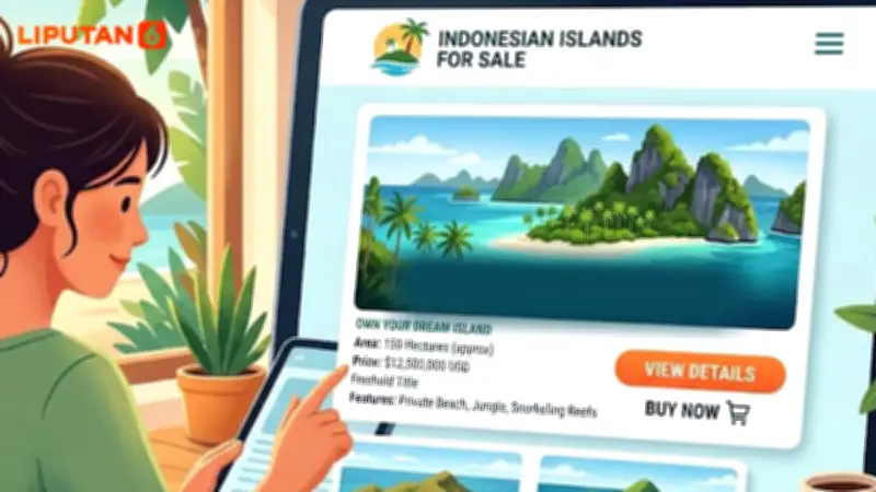 Deretan Pulau Indonesia yang Pernah Dikabarkan Dijual Online di Media Sosial