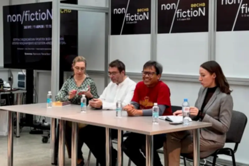 Eka Kurniawan Hadiri Moscow Book Tour 2026, Perkuat Eksistensi Sastra Indonesia