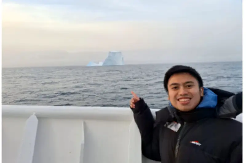 Ezra, Alumni UGM yang Teliti DNA di Antartika dalam Ekspedisi Ilmiah Internasional